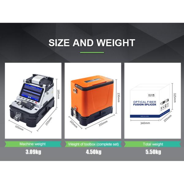 AI20 AI30 AI10 Fusion Splicer FTTH Soldador de fibra óptica FTTH Máquina de empalme de fibra óptica