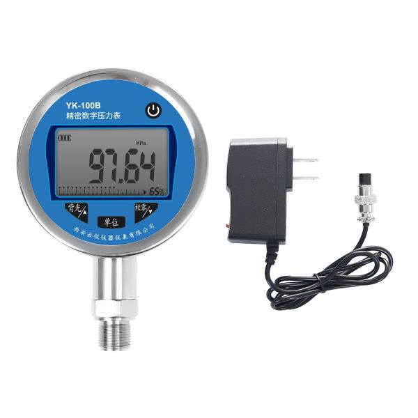 Smart Digital Pressure Gauge YK-100B RS485 Modbus RTU for SCADA Industrial Automation