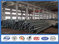 25FT Q355 Steel Material Galvanized Electric Power Steel poles