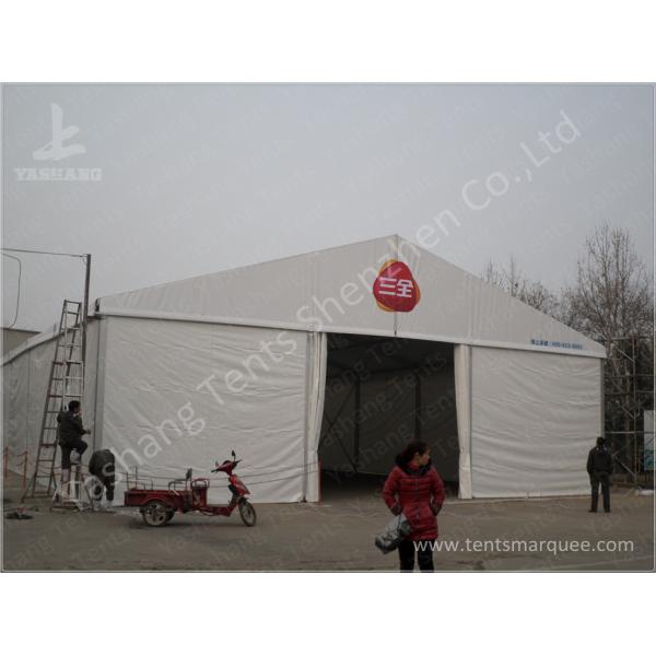 White Heat Resistant Industrial Warehouse/ Storage Tent Shelter For Raw Materials