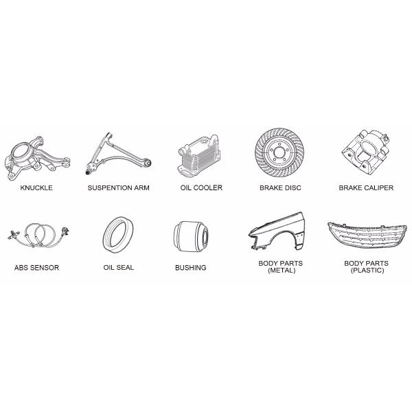 Автомобильный шкив Tensioner пояса запасных частей MN149179 для OUTLANDER Мицубиси