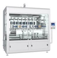 Machine automatique de remplissage de liquide chimique en acier inoxydable avec plage de remplissage variable pour bouteille de pesticide