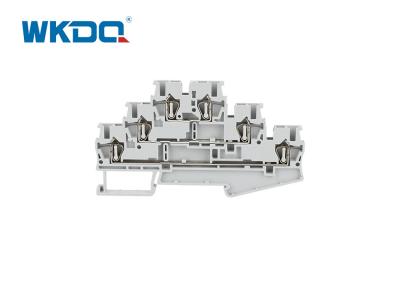 O múltiplo a mola do conector do bloco de terminais de JST 2.5-3L três níveis mergulha a economia do espaço
