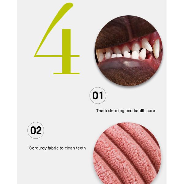 Juguetes para mascotas para juegos en interiores Juguetes de perro de color corduroy Forma de animal Plush Squeaky Chew Bite Resistente a los suministros