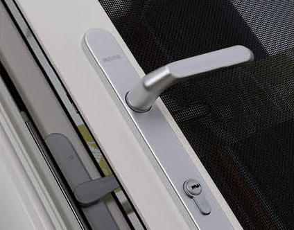 9mm Tempered Glass Aluminum Casement Window Thermal Insulation