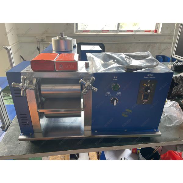 Máquina de prensa eléctrica de rodillos de 150 mm de 120 W