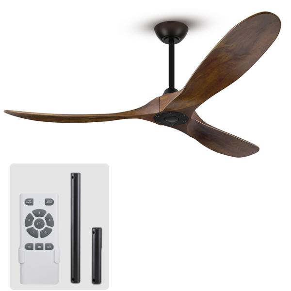 Manufacturer 3 Blades Modern LED Ceiling Fans 60 Inch Outdoor Indoor Ceiling Fan Without Light