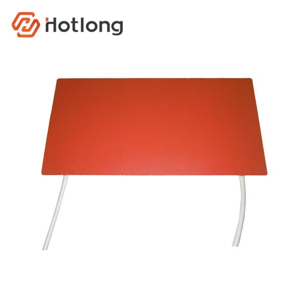 Orange Drum Silicone Rubber Heating Pad For Oil / Water Heating