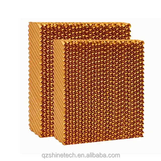 Водопарительная охлаждающая подушка для куриной фермы горячее погружение оцинкованная стальная алюминиевая рама