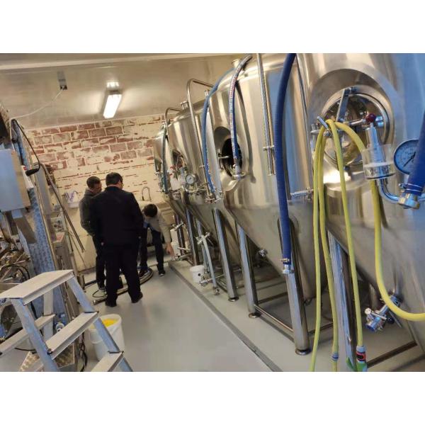Stainless Steel  2.6m Beer fermentation Tank 1000L beer Conical Fermenter