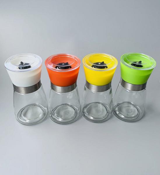 Adjustable SGS 190Ml Ceramic Salt And Pepper Grinder