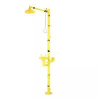 La douche et l'oeil de secours d'AISI 304 lavent la douche de sécurité d'acier inoxydable et la station de collyre