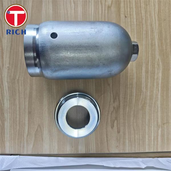 Gas Cylinder Cap Stainless Steel Stamping Parts CNC Machining Parts Gas Cylinder Cap And Neck