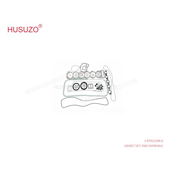 1-87813298-0 1-87810706-0 1878132980 1878107060 Engine Overhaul Gasket Set For ISUZU 6SD1