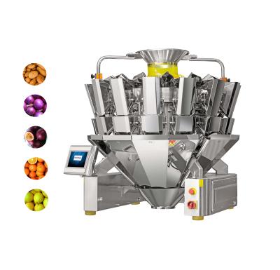 Granular Nuts Multihead Combination Weigher Packing Machine 2.5L Hopper