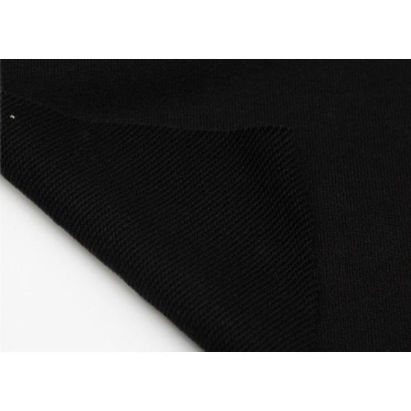 stock 32s hoodie fabric CVC fish scale stretch knitted small wool ring fabric leisure sports suit fabric