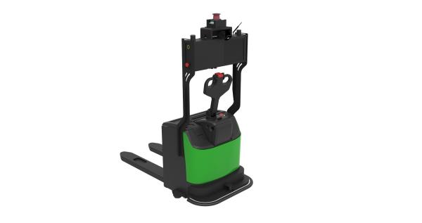 Warehouse Automated Guided Vehicle With Patrol Mode And Reflector Navigation