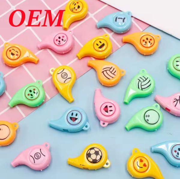 Plastic Whistle Release Stress Relax Toy Kids Education Toy