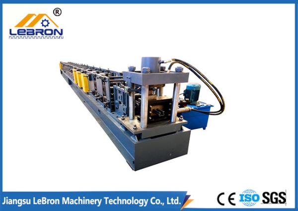 PLC Control Automatic Storage Rack Roll Forming Machine Durable quality Long Time Service Time made in china