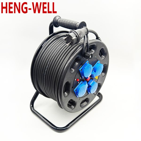 16A Leakage Protection Switch Cable Reel Featuring Wire Gauge 3 1.50 2.50 Sqmm Maximum Capacity 100 Meters Designed for Cable Handling