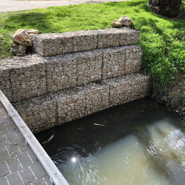 Factory Price Hexagonal Gabion Mesh Hot Dip Galvanized Pvc Coated Gabion Box