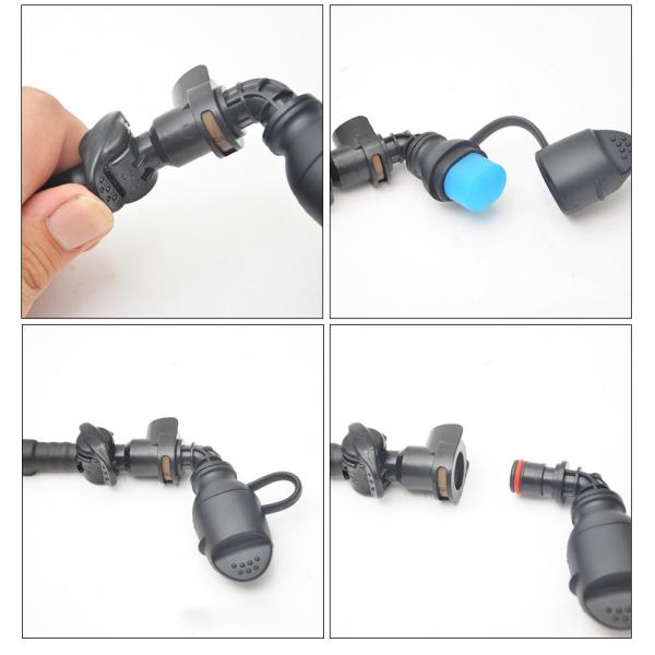 Foldable Silicone Water Bag Safety Large Capacity For Hiking Riding Mountaineering