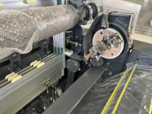 A matéria têxtil da maquineta da máquina de tecelagem da tela de 1200 RPM