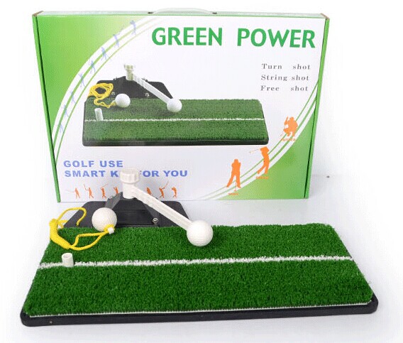 Indoor golf practice mat practice swing pad