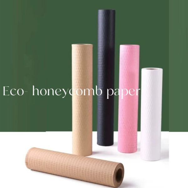 Kraft Brown Wrapping Paper Roll 50cm X 50m Sustainable Roll Of Craft Paper 50m