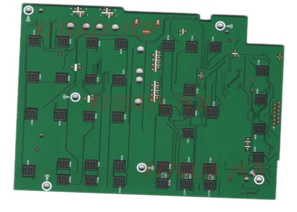 Carbon Ink 1.6MM 2 Layer FR4 PCB Printed Circuit Board