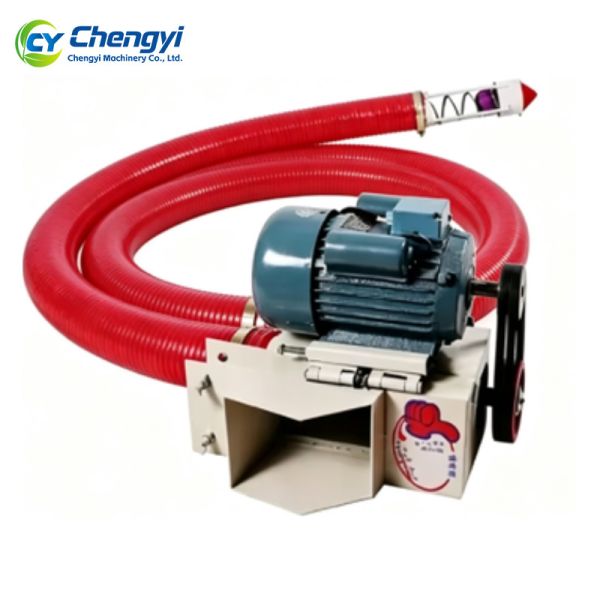 Non Rust Grain Screw Conveyor 10m Length Screw Type Grain Collector Machine