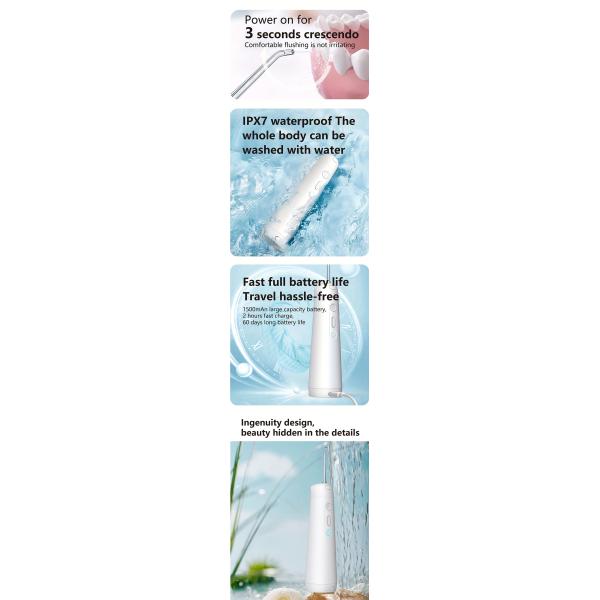 Household Cleaning Hydrogen-Rich Dental Flush with Antibacterial Function CE ISO Certified