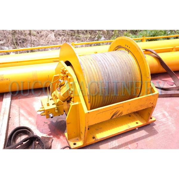 360 Degree Slewing Marine Telescopic Boom Crane 110KW