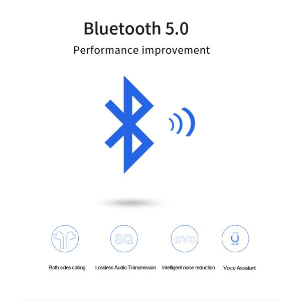 SmartPhone In-ear Headset M9 Stereo Music Headphone earbuds Wireless Smart Watch Bluetoothes Earphone with Airoha Chipse