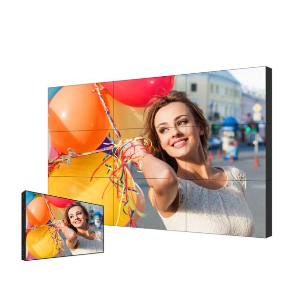 Full Hd Wifi Lcd Wall Screen 1920x1080 RGB 3.5mm Anti Collision With Tempered Glass