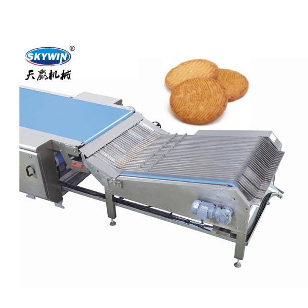 Multifunction Biscuit Making Machine Star Wheel Stacker Conveyor Machine