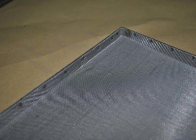 bandeja de cabo de aço inoxidável da rede de arame de 1-1.5mm para cozer resistente de alta temperatura