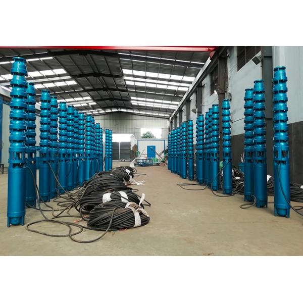 20hp Electric Deep Well Pump , QJ Series Submersible Borehole Water Pump