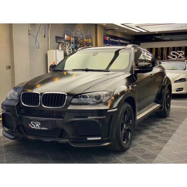 Venta caliente X6 E70 E71 Kit de cuerpo ancho Forbmw X6 Kit de cuerpo Frente y trasero Bumper Spoiler faldas laterales