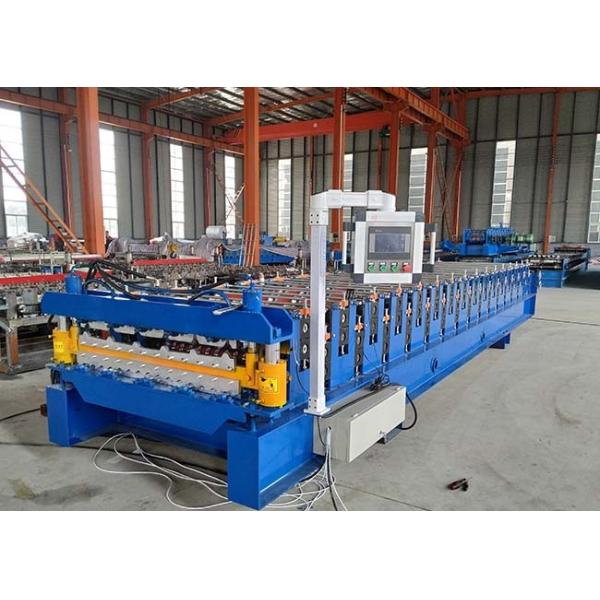 Hydraulic Driving Double Layer Roll Forming Machine Suitable Thickness 0.3-0.8mm