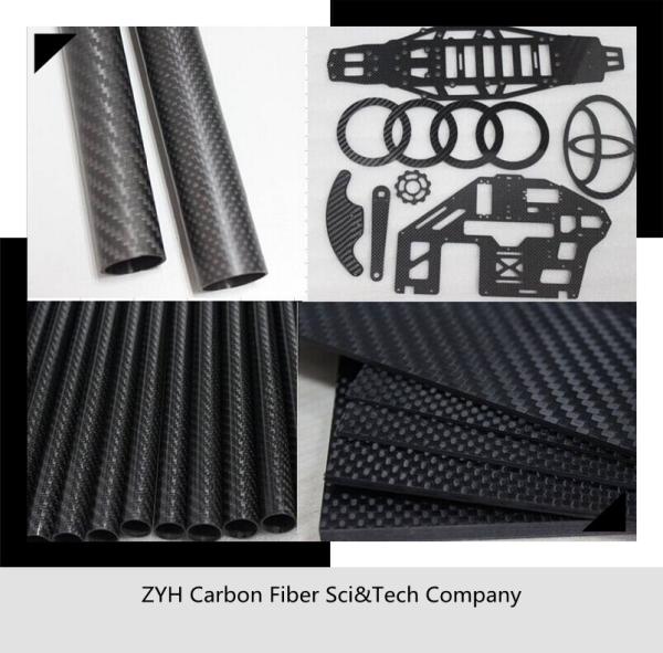 Best Composites Carbon Fiber Tube High Strength Carbon Fiber Material Tubing