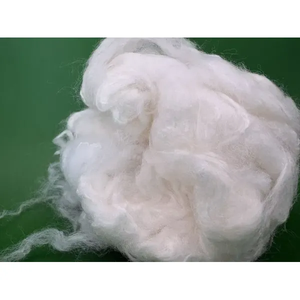 Premium White 5D*102mm Rayon Viscose Fiber Textile Raw Material