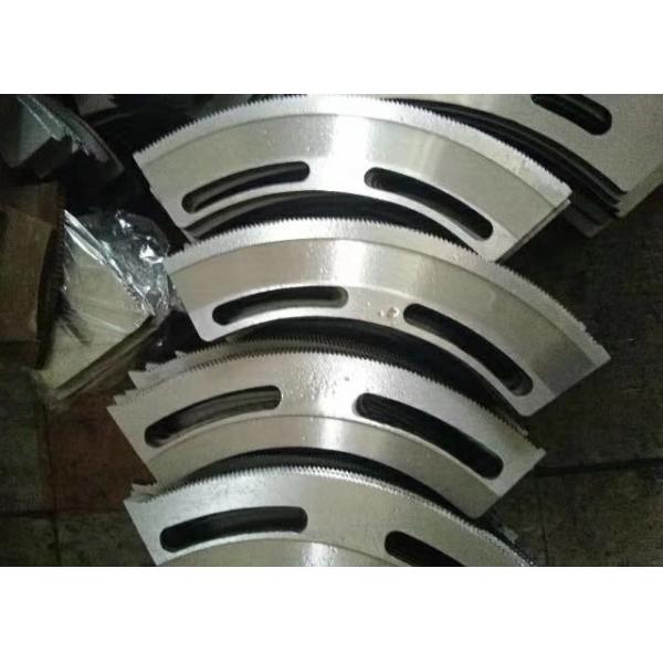 Alloy Steel Carton Board Slotting Machine Blades Customized Dimension