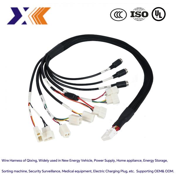 Custom Pin Connectors Cable Assembly for Enginering Control Equipment Varity of Lengths