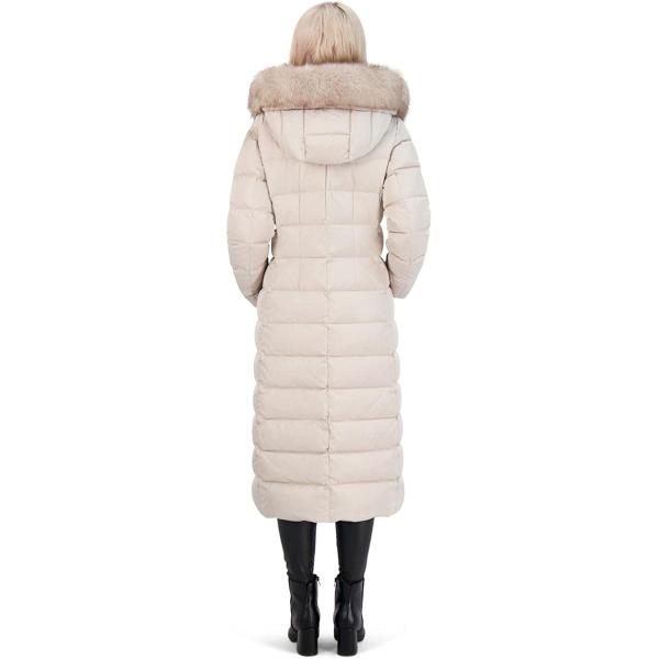 Autumn Winter Tahari Nellie Womens Long Puffer Coat S M L 3XL
