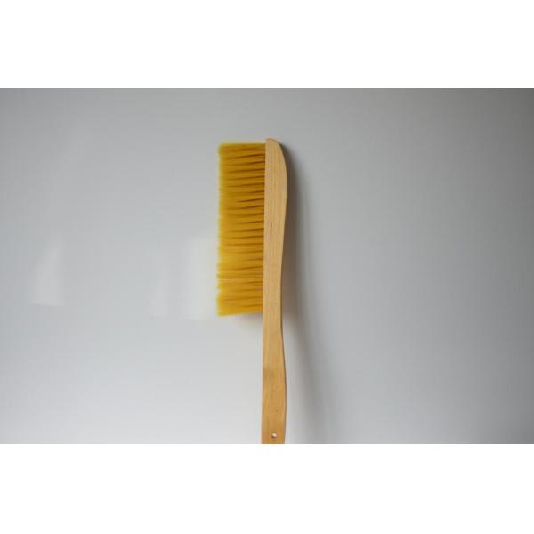 Mejor Vendedor Doble fila de cepillo de abejas con mango de madera de plástico de pelo herramientas de apicultura
