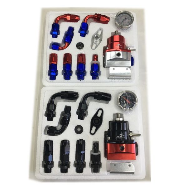 Modified fuel pressure regulator valve, adjustable fuel regulator,