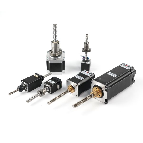 Jkongmotor OEM ODM Customized 2 Phase Hybrid Bipolar Nema 8 11 14 17 23 24 34 Linear Stepper Motor with Lead Screw