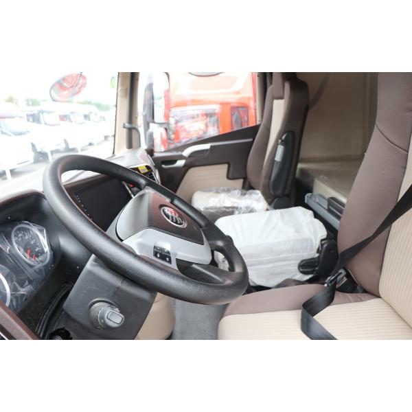 Подержанные грузовые грузовики для продажи в Китае Jiefang CNG 460hp тяжелый грузовик одно и полкабинки