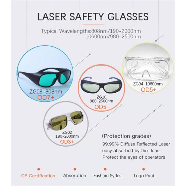 Высокое качество ОД5 Безопасность Очки для хирургической защиты глаз Очки лазерной защиты